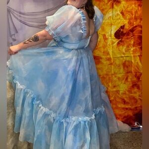 Selkie Head in the Clouds Ritz Gown